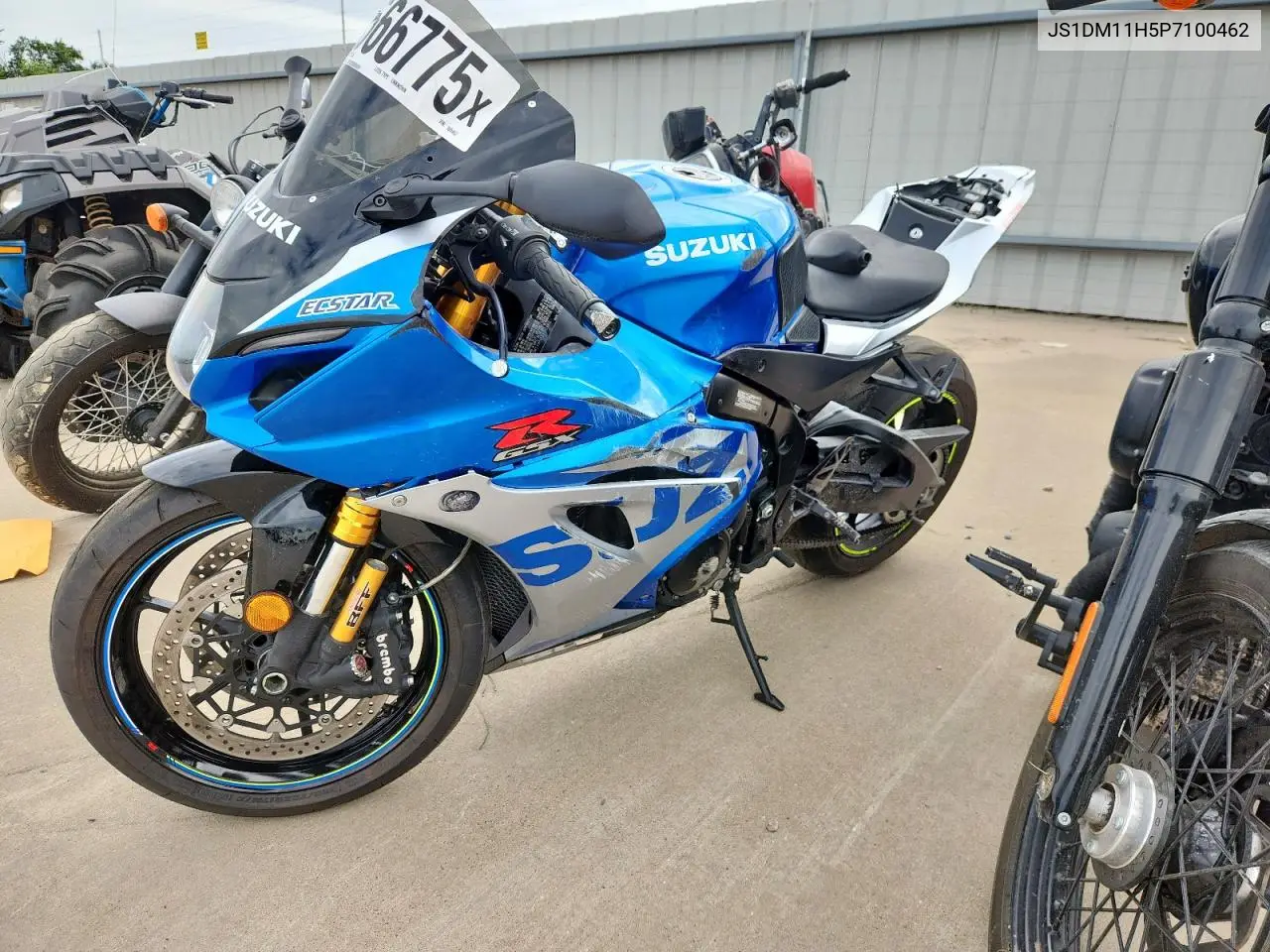 2023 Suzuki Gsx-R1000 R VIN: JS1DM11H5P7100462 Lot: 63566775