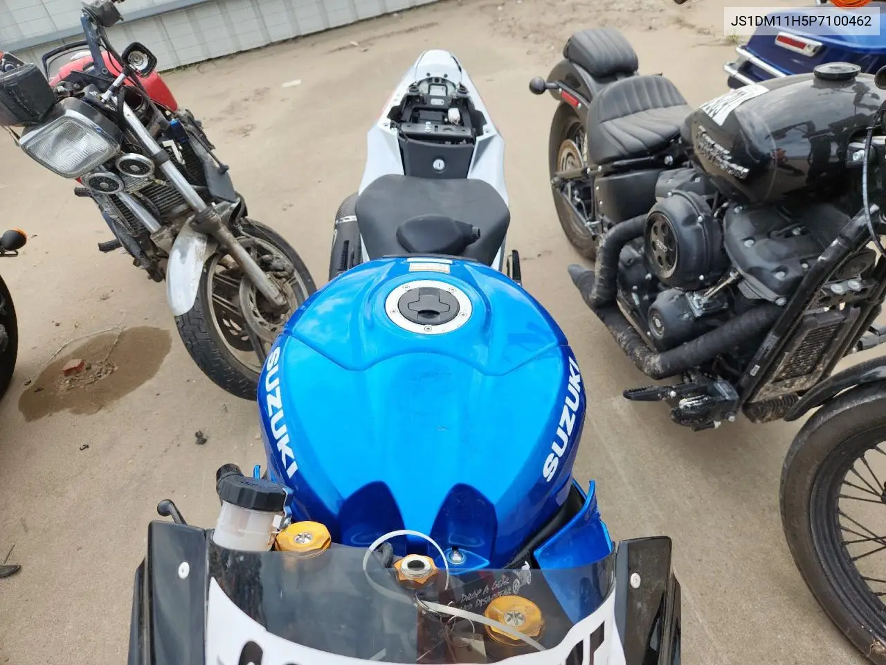 2023 Suzuki Gsx-R1000 R VIN: JS1DM11H5P7100462 Lot: 63566775