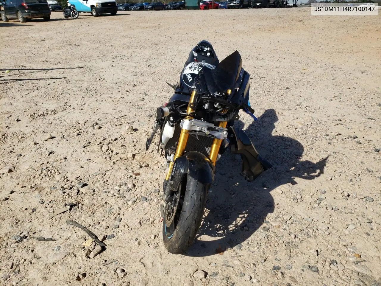2024 Suzuki Gsx-R1000 R VIN: JS1DM11H4R7100147 Lot: 49705135