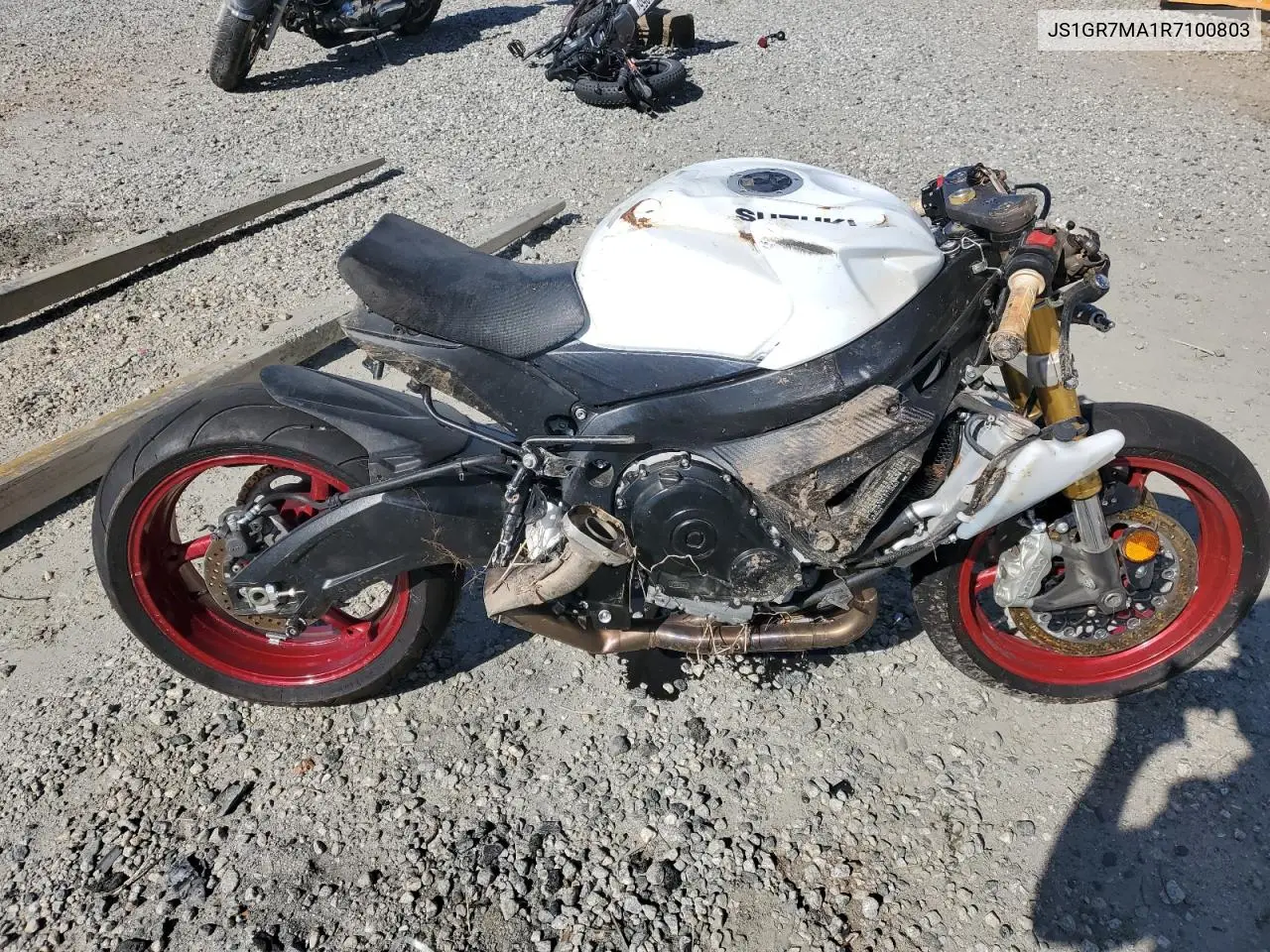 2024 Suzuki Gsx-R750 VIN: JS1GR7MA1R7100803 Lot: 49720705