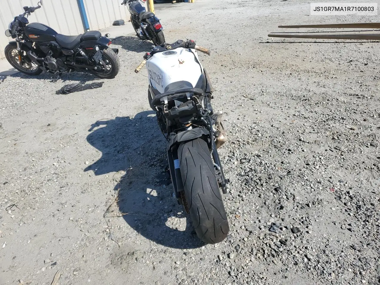 2024 Suzuki Gsx-R750 VIN: JS1GR7MA1R7100803 Lot: 49720705