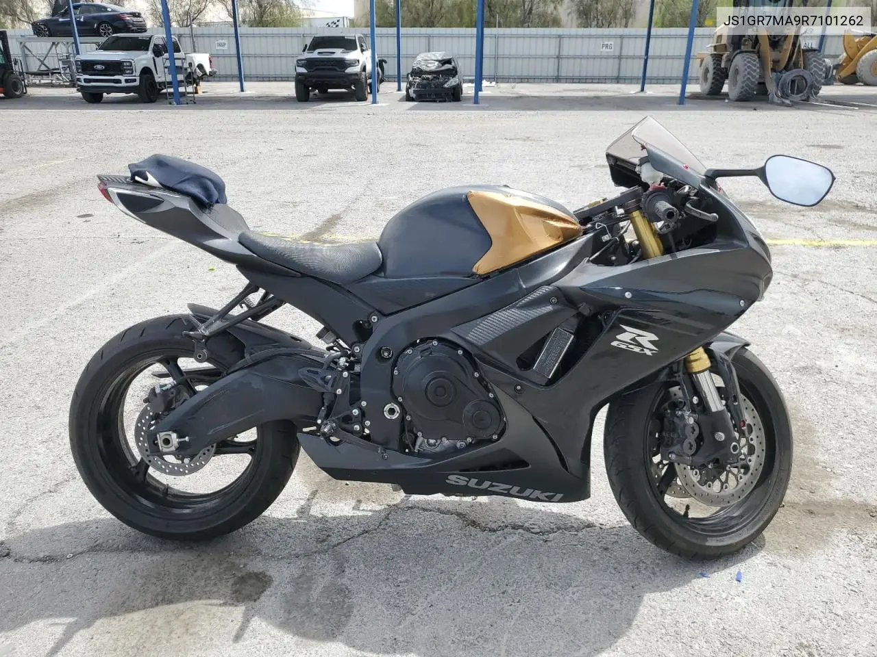 2024 Suzuki Gsx-R750 VIN: JS1GR7MA9R7101262 Lot: 53064855