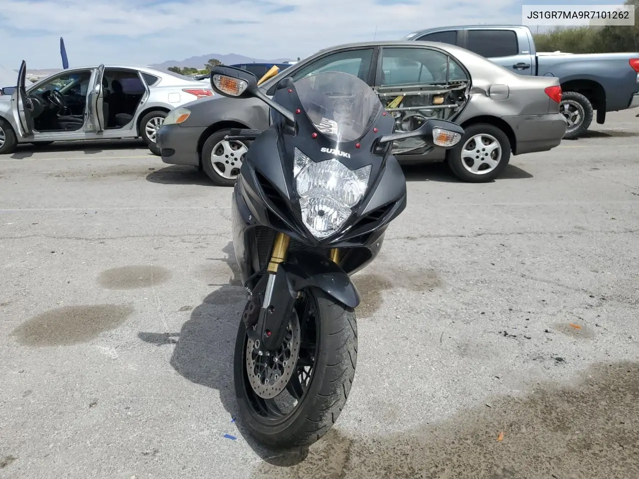 2024 Suzuki Gsx-R750 VIN: JS1GR7MA9R7101262 Lot: 53064855
