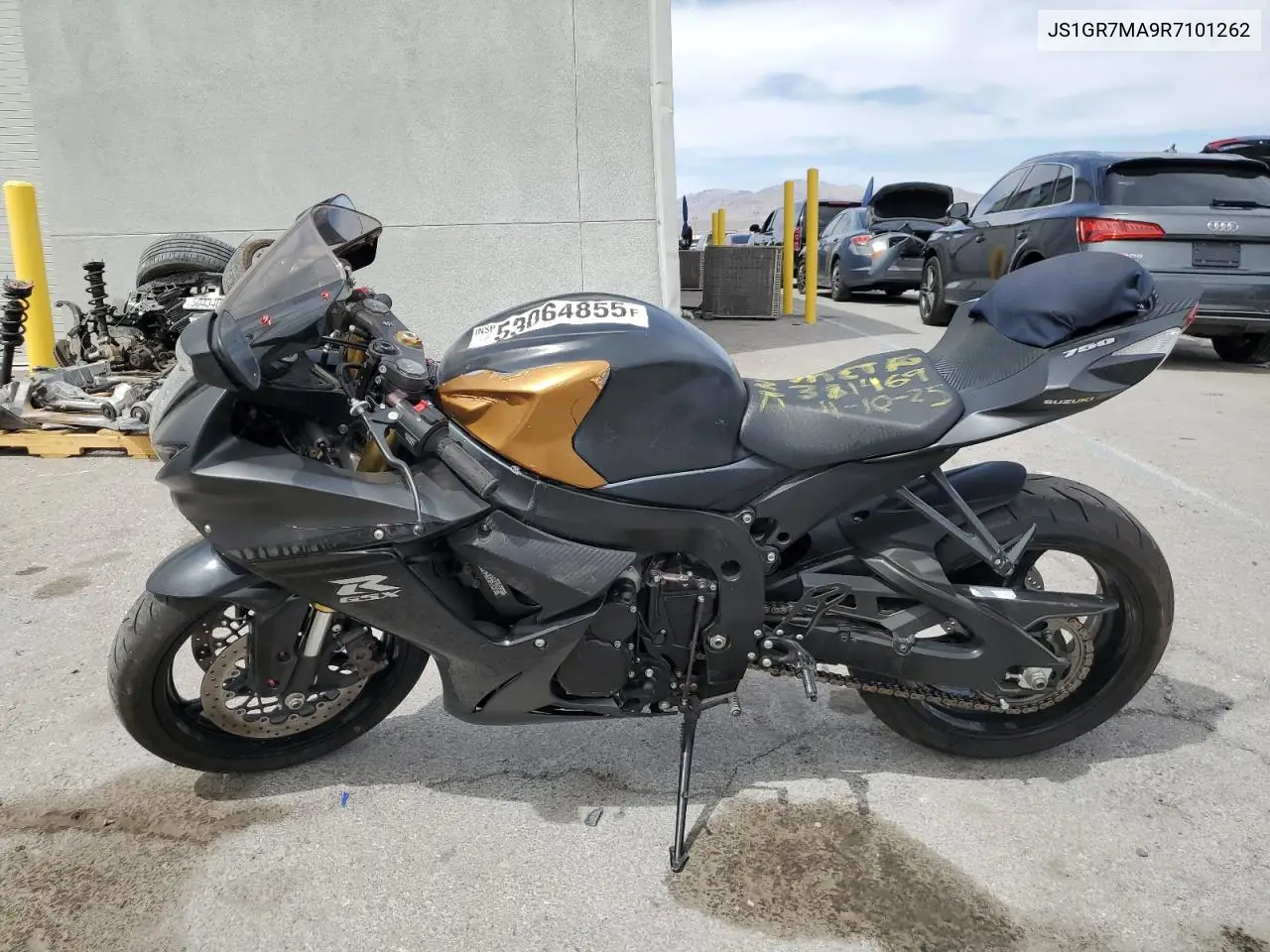 2024 Suzuki Gsx-R750 VIN: JS1GR7MA9R7101262 Lot: 53064855