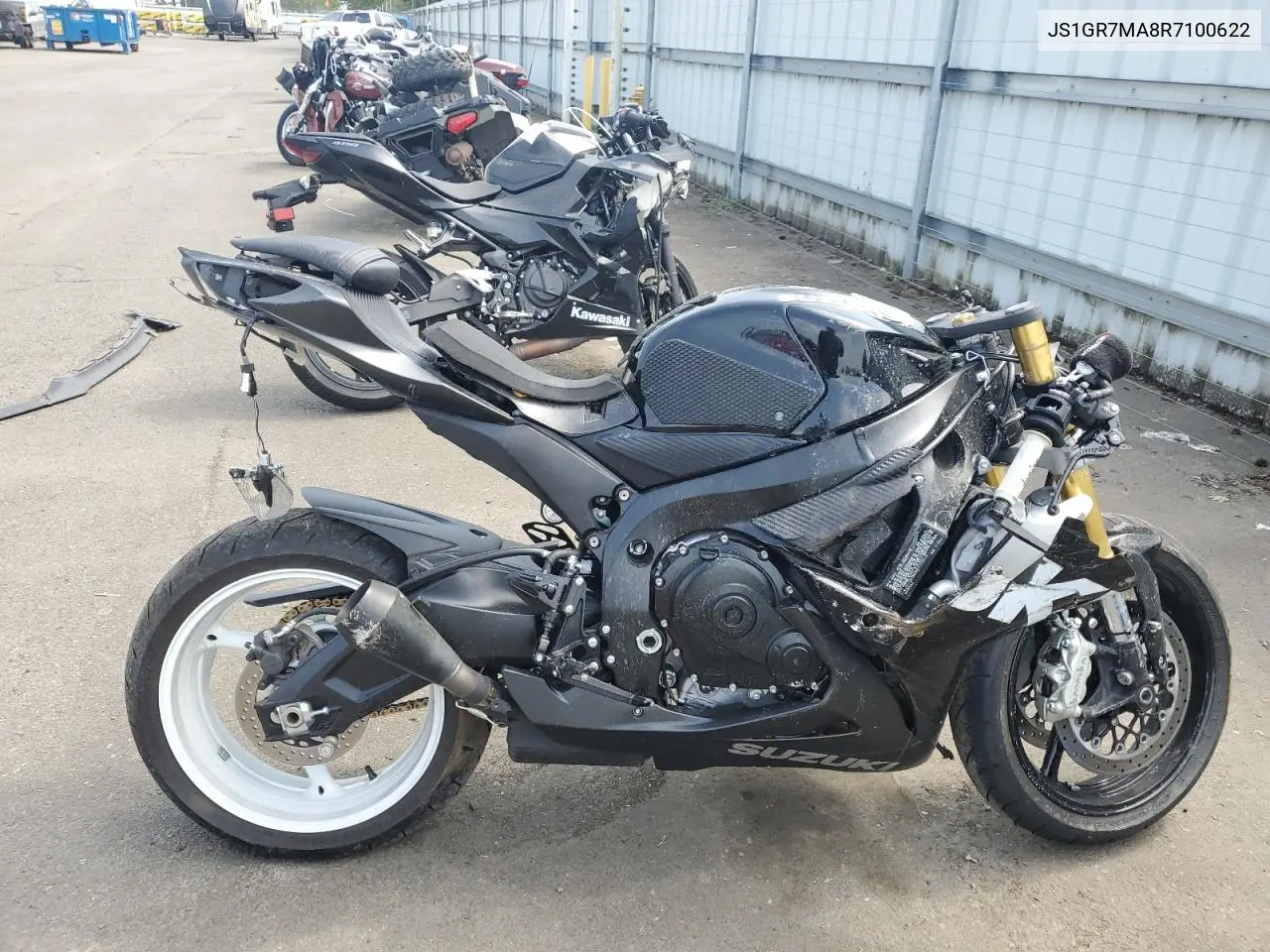 2024 Suzuki Gsx-R750 VIN: JS1GR7MA8R7100622 Lot: 54568365