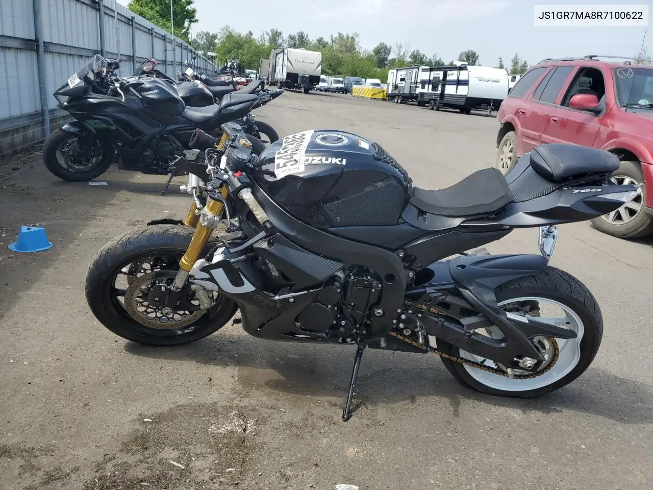 2024 Suzuki Gsx-R750 VIN: JS1GR7MA8R7100622 Lot: 54568365