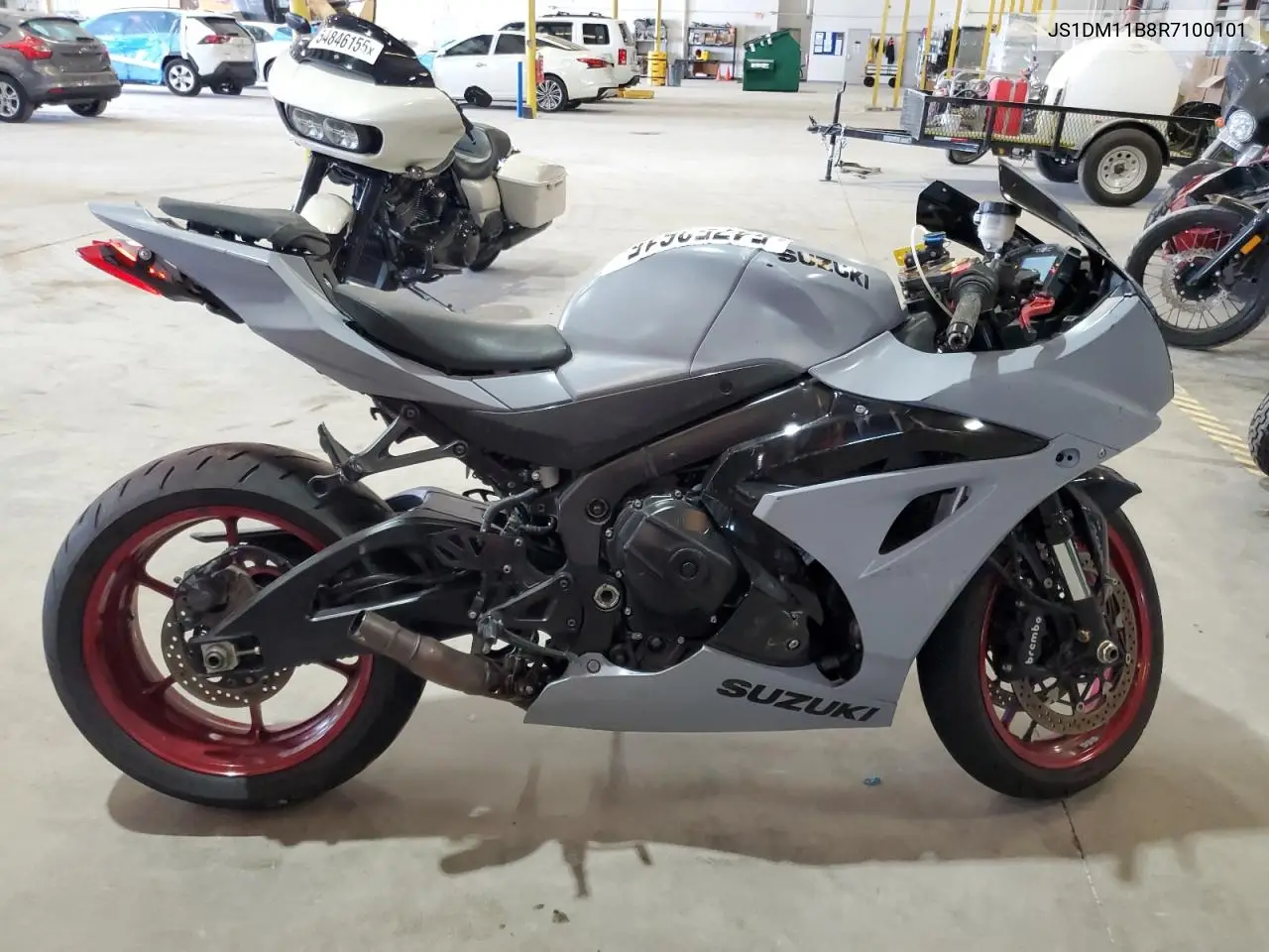 2024 Suzuki Gsx-R1000 VIN: JS1DM11B8R7100101 Lot: 54753615