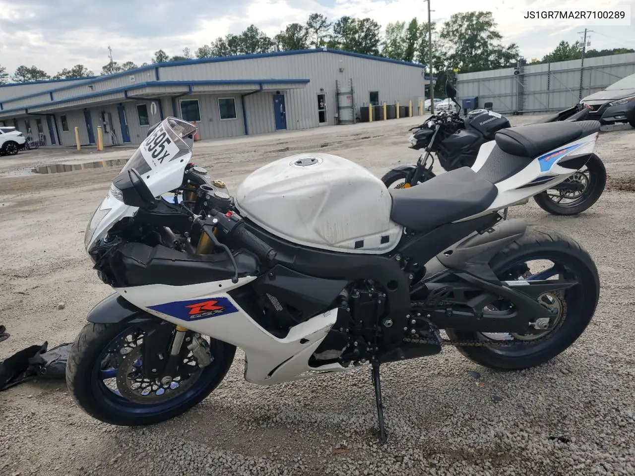 2024 Suzuki Gsx-R750 VIN: JS1GR7MA2R7100289 Lot: 56195595