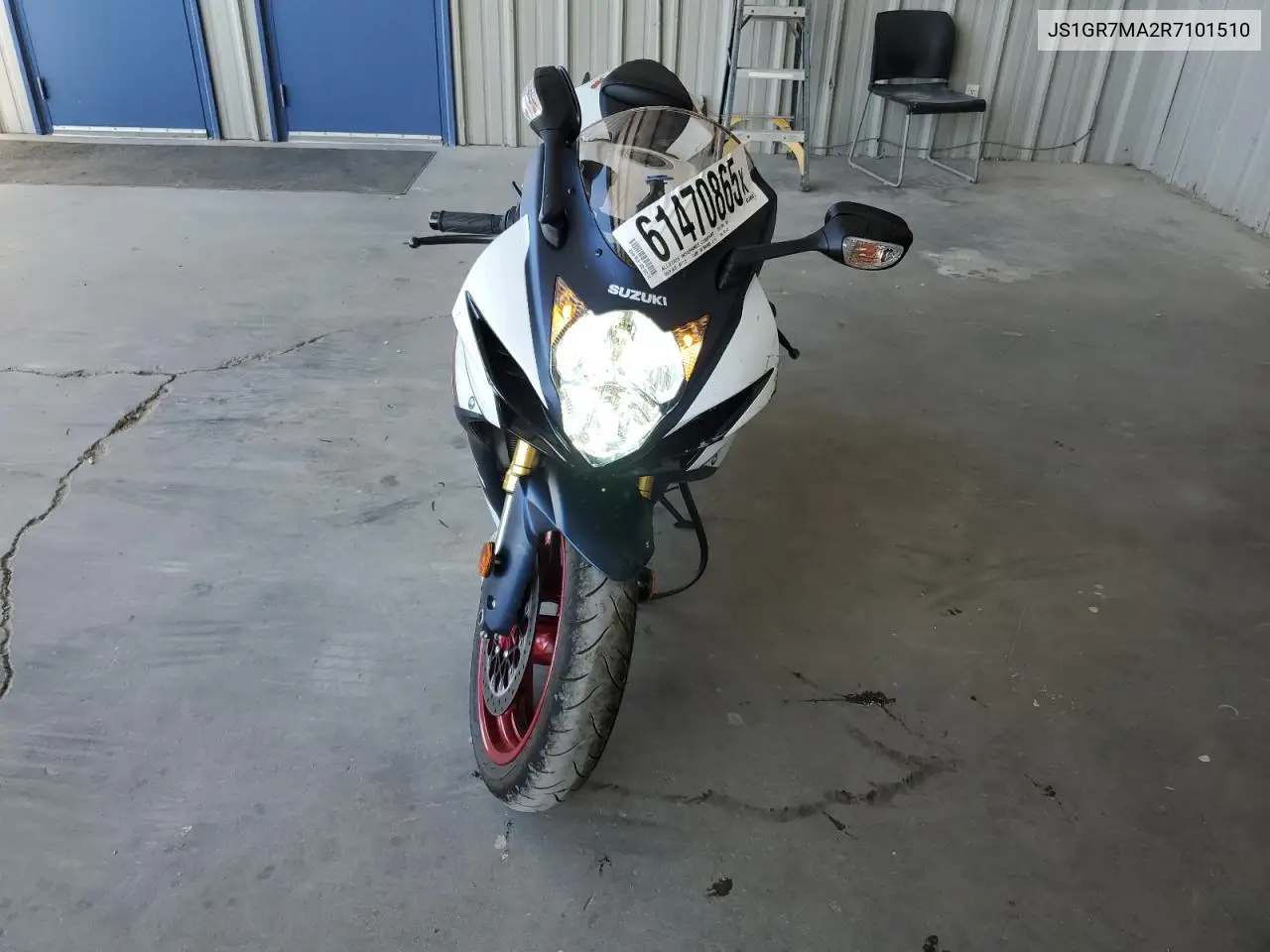 2024 Suzuki Gsx-R750 VIN: JS1GR7MA2R7101510 Lot: 61470865