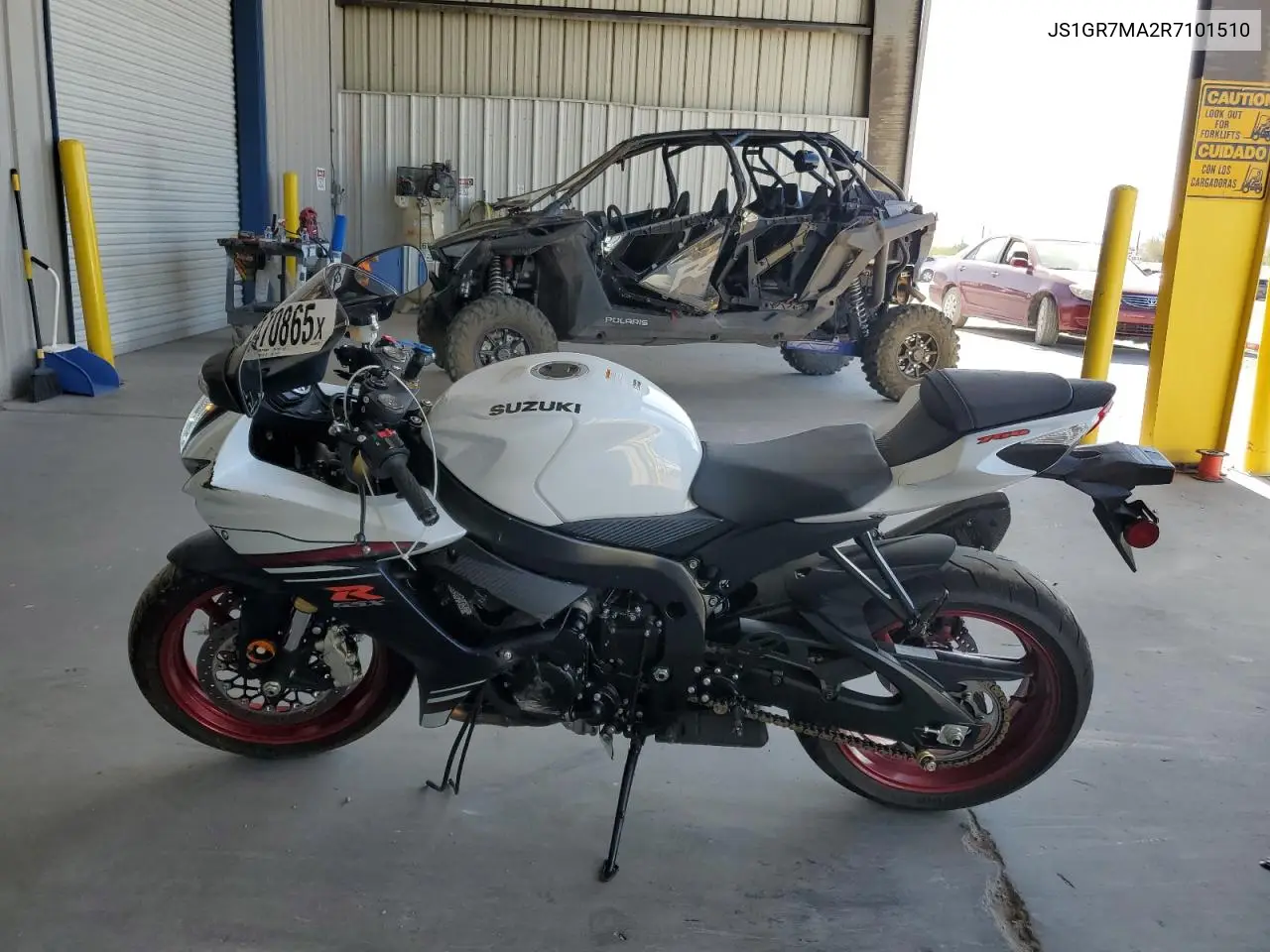2024 Suzuki Gsx-R750 VIN: JS1GR7MA2R7101510 Lot: 61470865