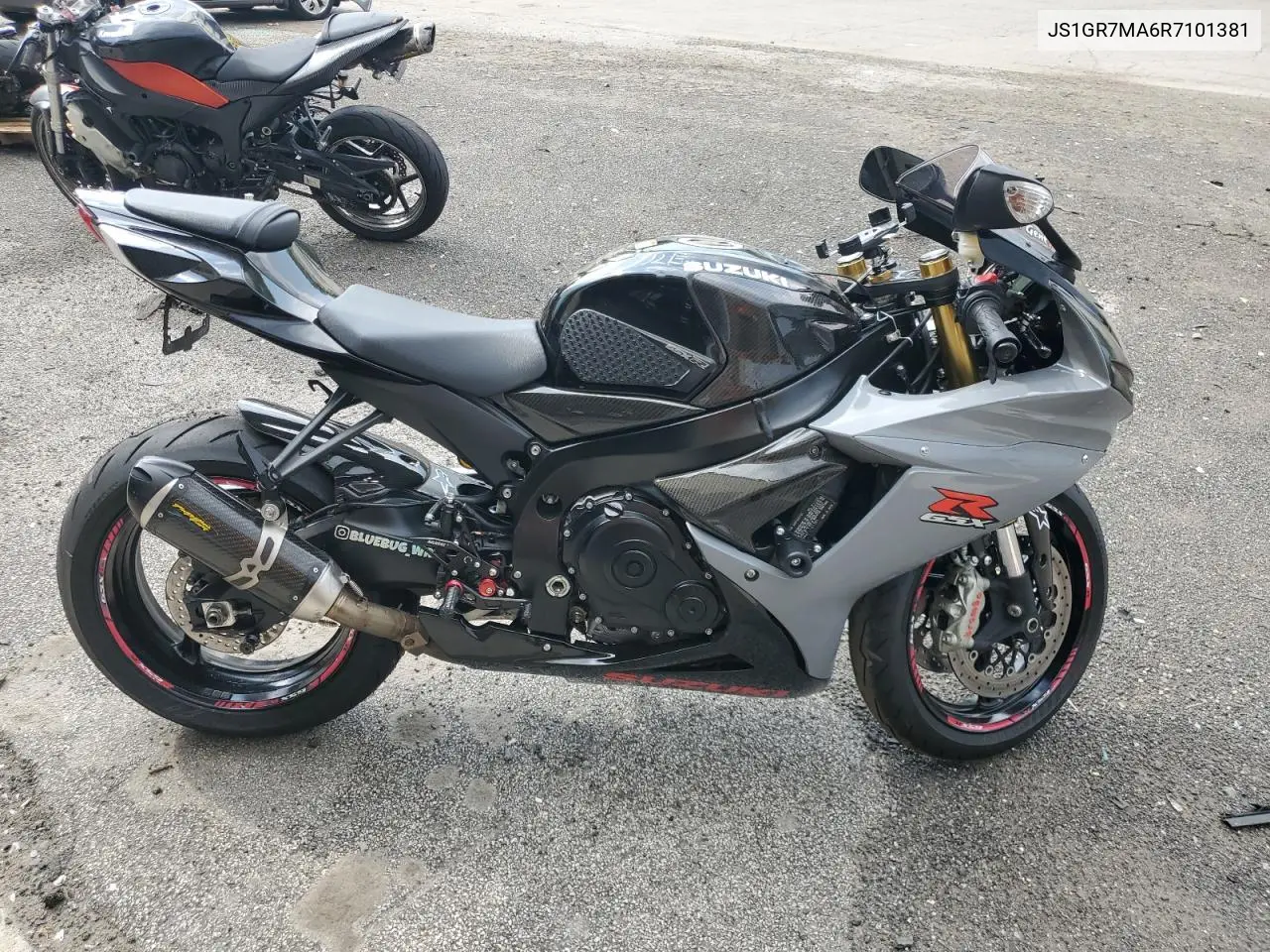2024 Suzuki Gsx-R750 VIN: JS1GR7MA6R7101381 Lot: 63591885