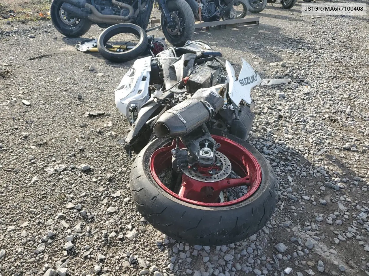 2024 Suzuki Gsx-R750 VIN: JS1GR7MA6R7100408 Lot: 88003235