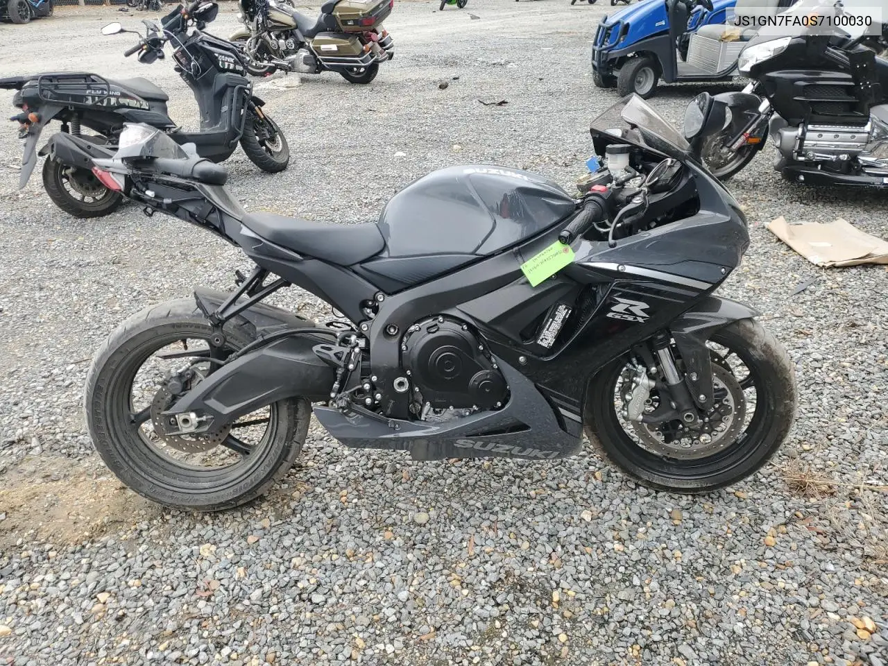 2025 Suzuki Gsx-R600 VIN: JAS1GN7FA3S716532 Lot: 47200415