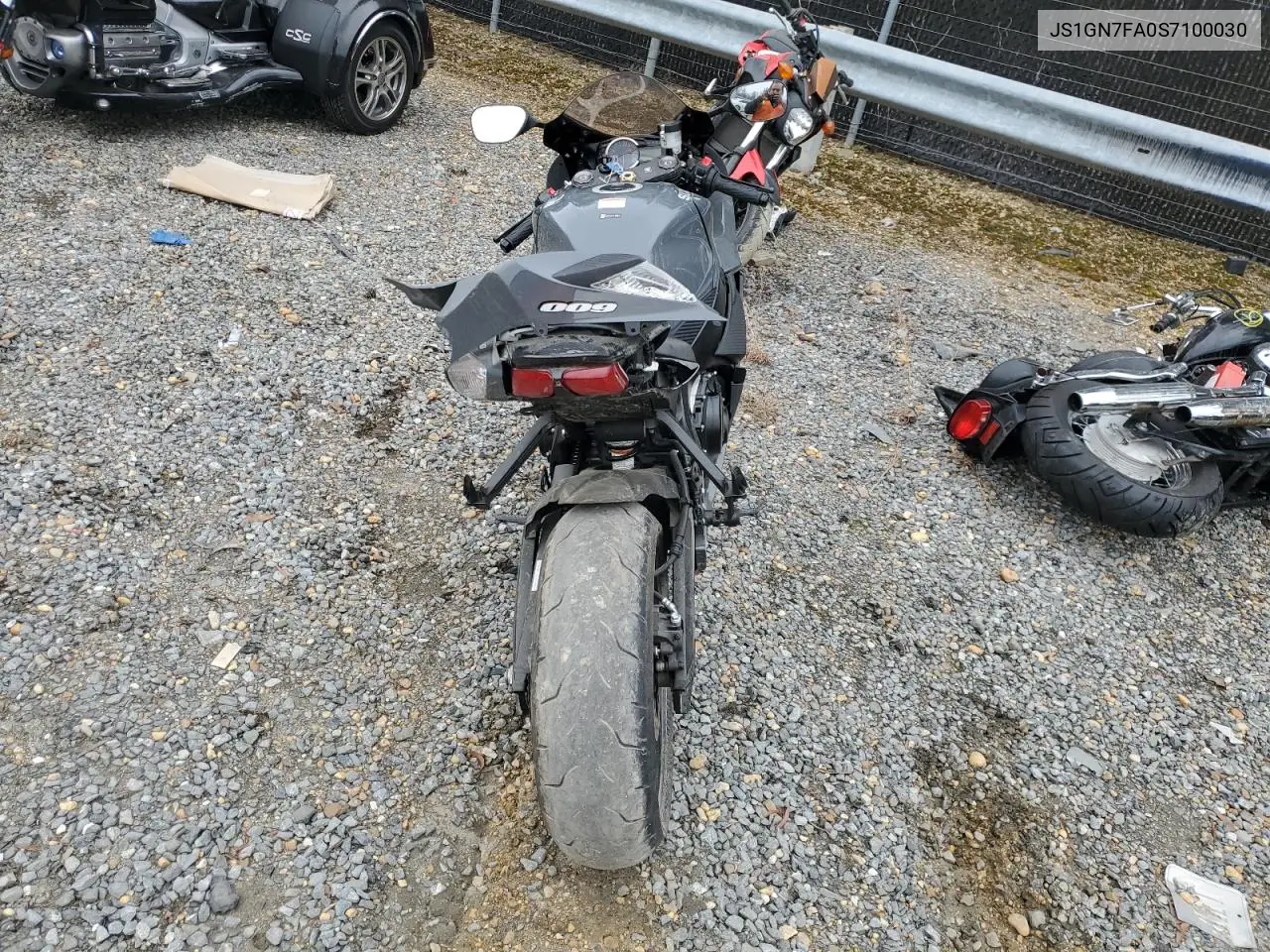 2025 Suzuki Gsx-R600 VIN: JAS1GN7FA3S716532 Lot: 47200415