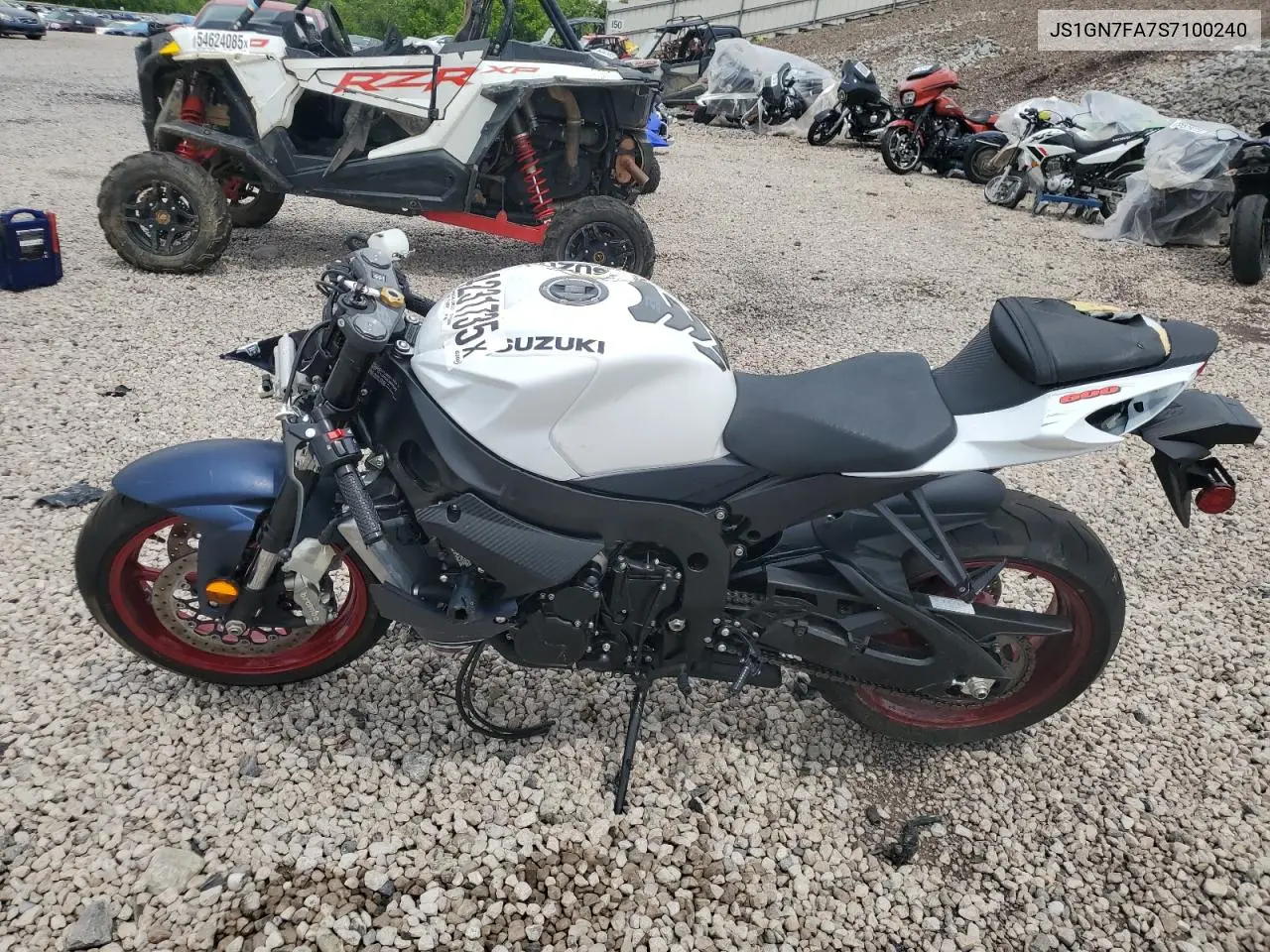 2025 Suzuki Gsx-R600 VIN: JS1GN7FA7S7100240 Lot: 54231735