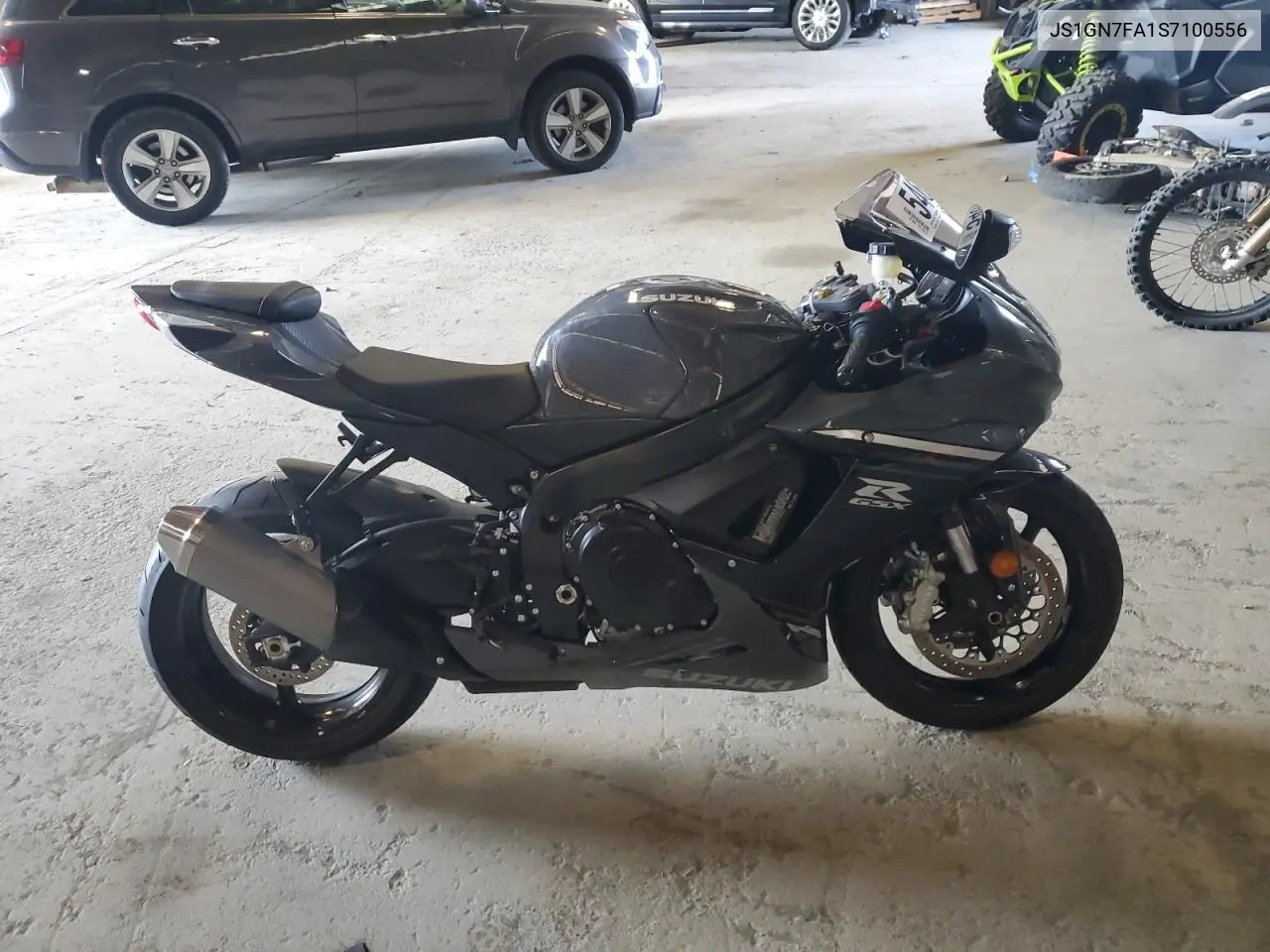 2025 Suzuki Gsx-R600 VIN: JS1GN7FA1S7100556 Lot: 54655675