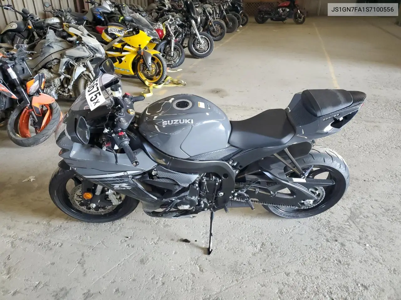 2025 Suzuki Gsx-R600 VIN: JS1GN7FA1S7100556 Lot: 54655675