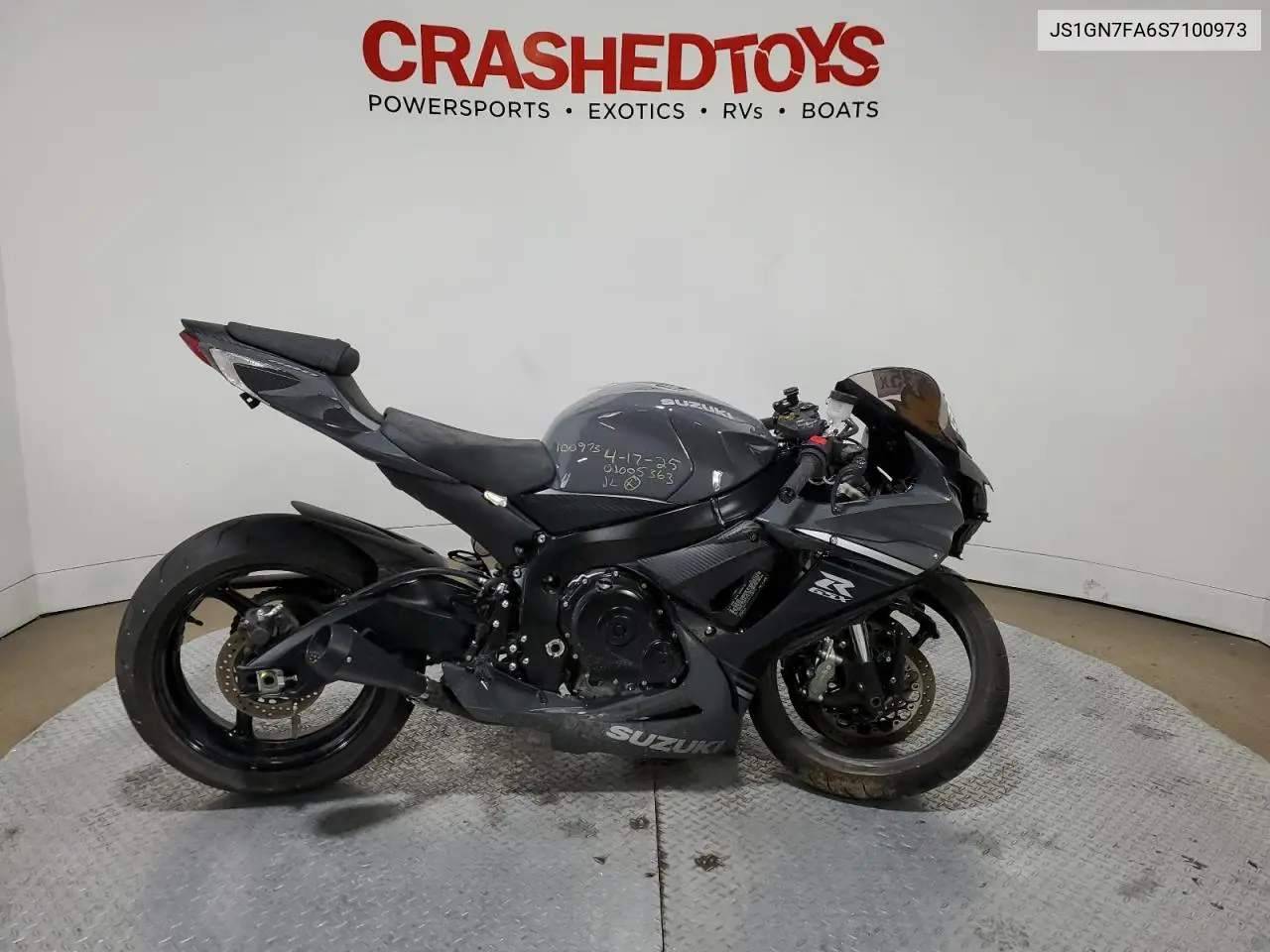 2025 Suzuki Gsx-R600 VIN: JS1GN7FA6S7100973 Lot: 54866635