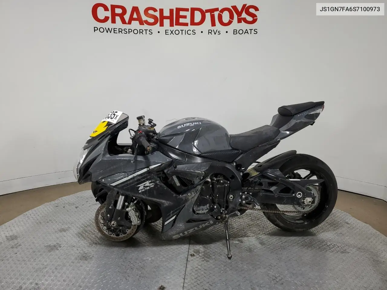 2025 Suzuki Gsx-R600 VIN: JS1GN7FA6S7100973 Lot: 54866635