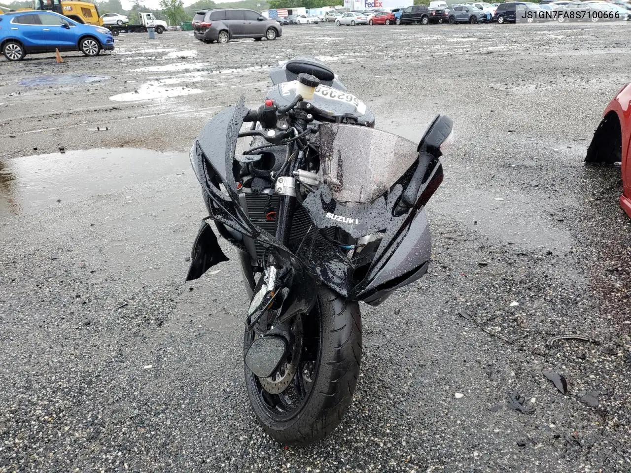 2025 Suzuki Gsx-R600 VIN: JS1GN7FA8S7100666 Lot: 56232835