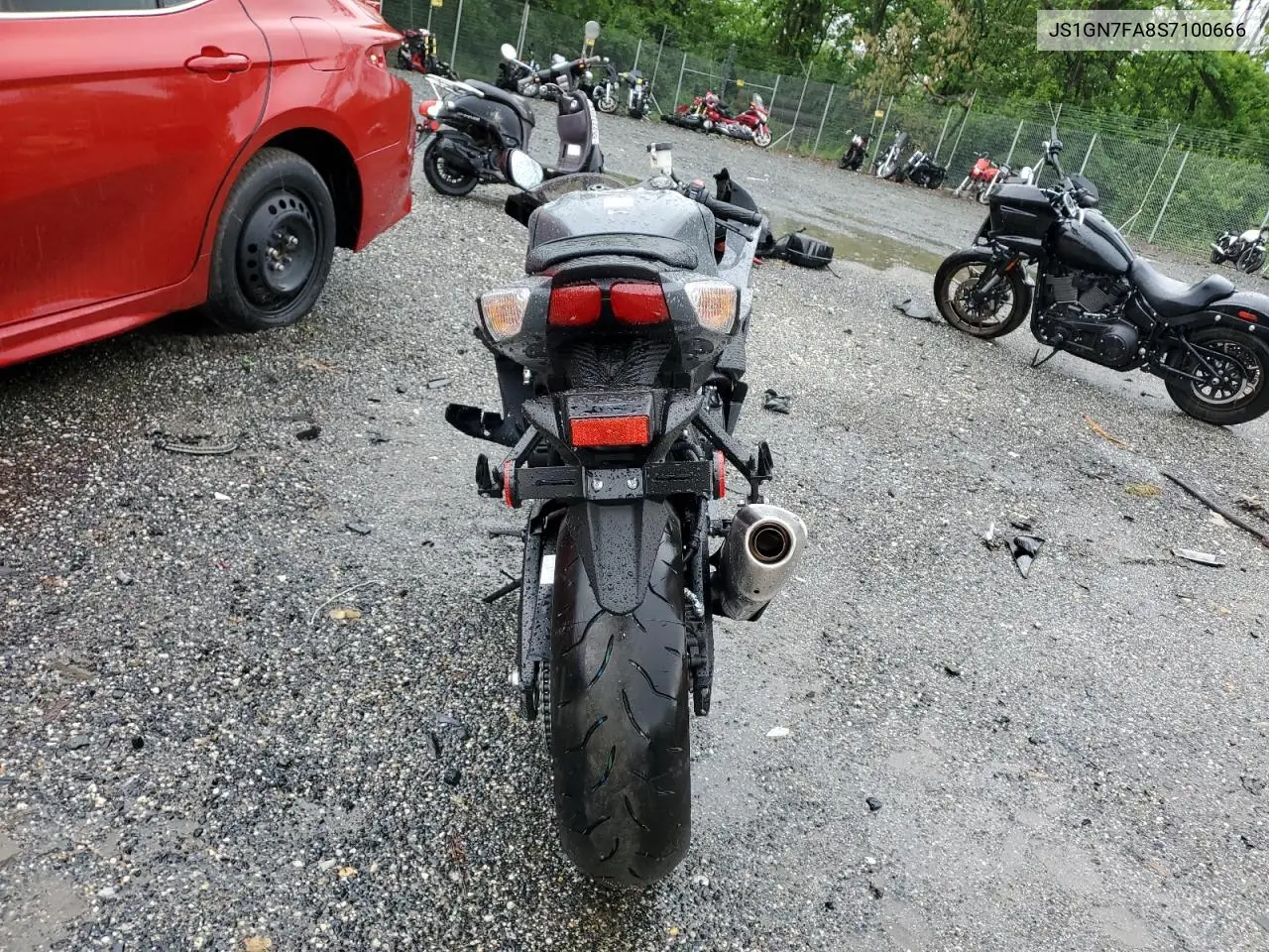 2025 Suzuki Gsx-R600 VIN: JS1GN7FA8S7100666 Lot: 56232835