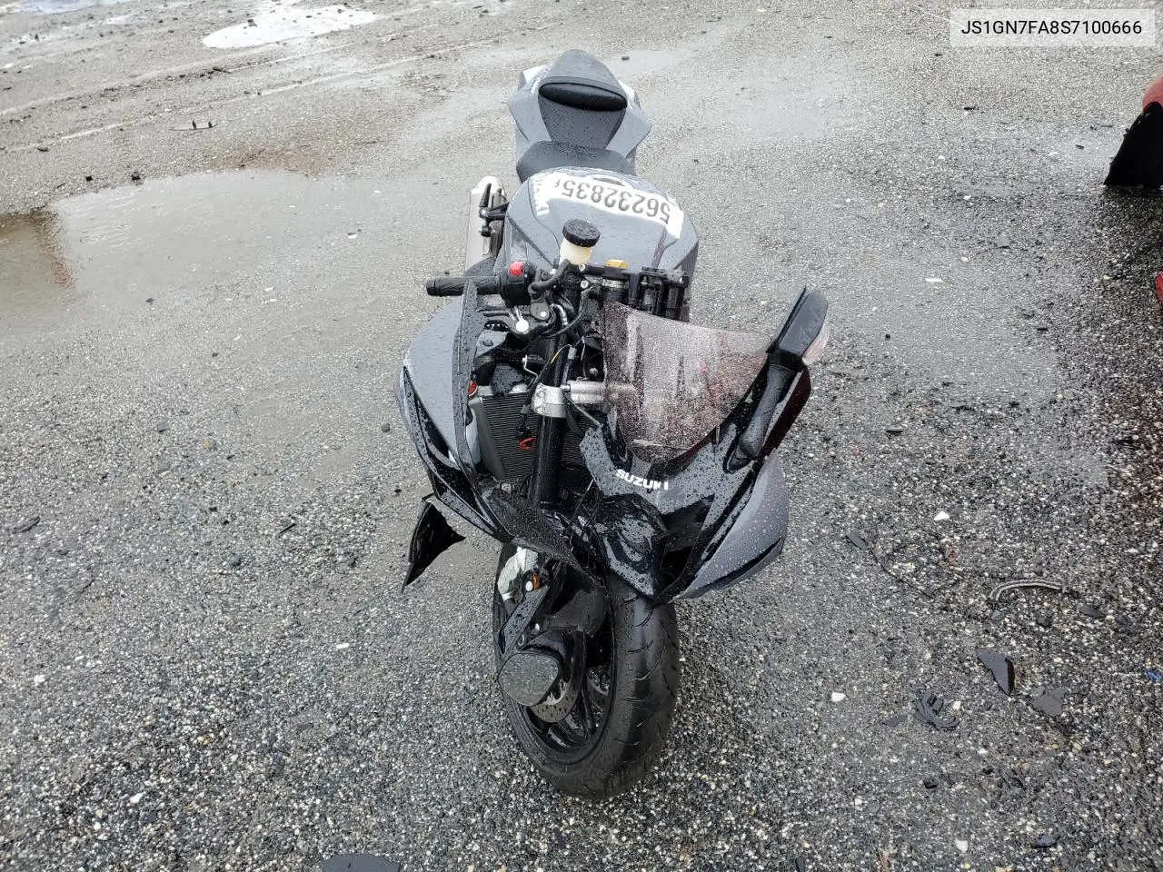 2025 Suzuki Gsx-R600 VIN: JS1GN7FA8S7100666 Lot: 56232835