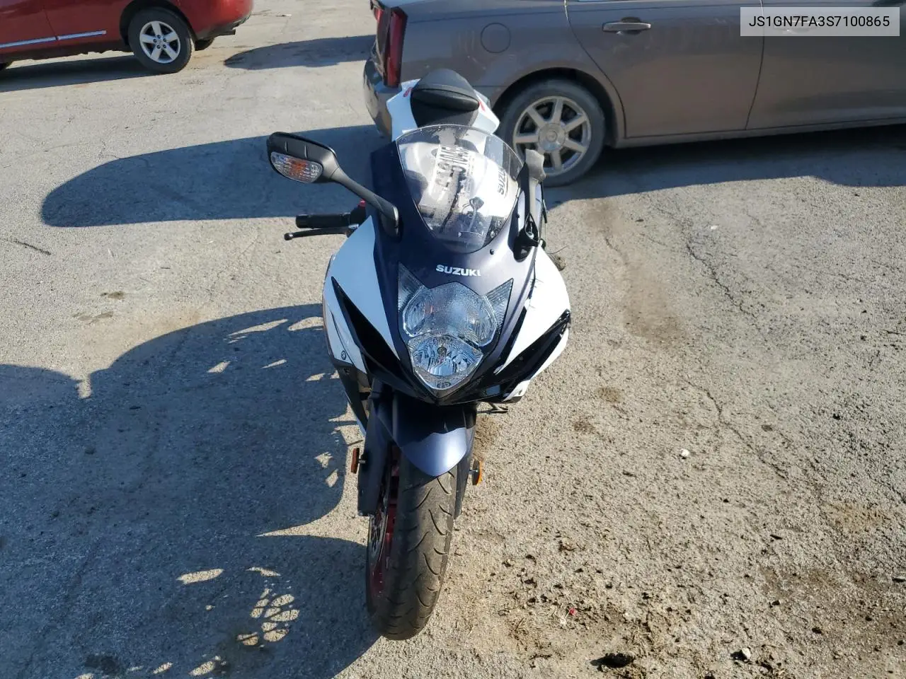 2025 Suzuki Gsx-R600 VIN: JS1GN7FA3S7100865 Lot: 61810455