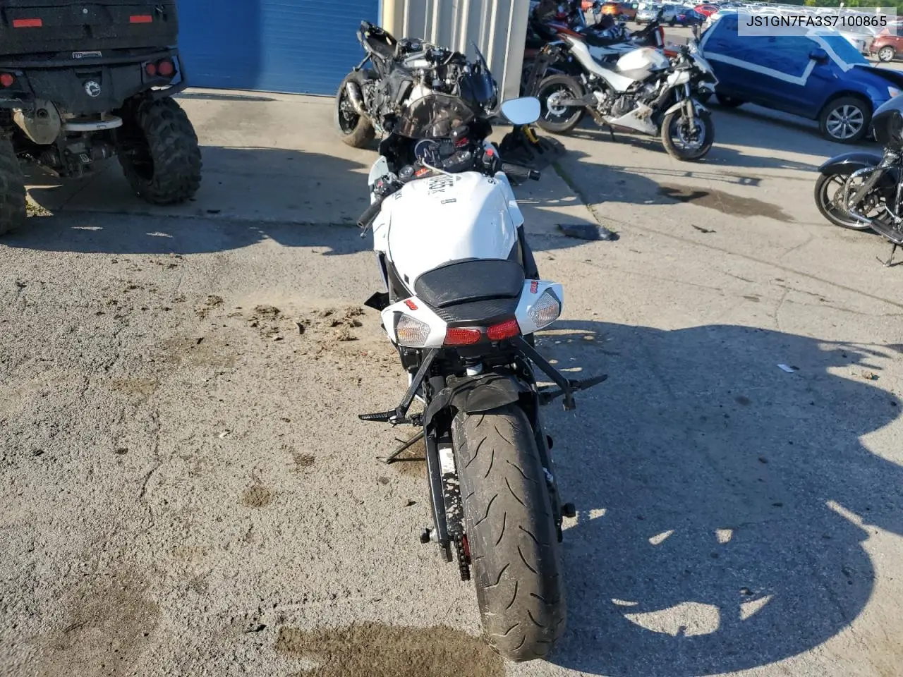 2025 Suzuki Gsx-R600 VIN: JS1GN7FA3S7100865 Lot: 61810455