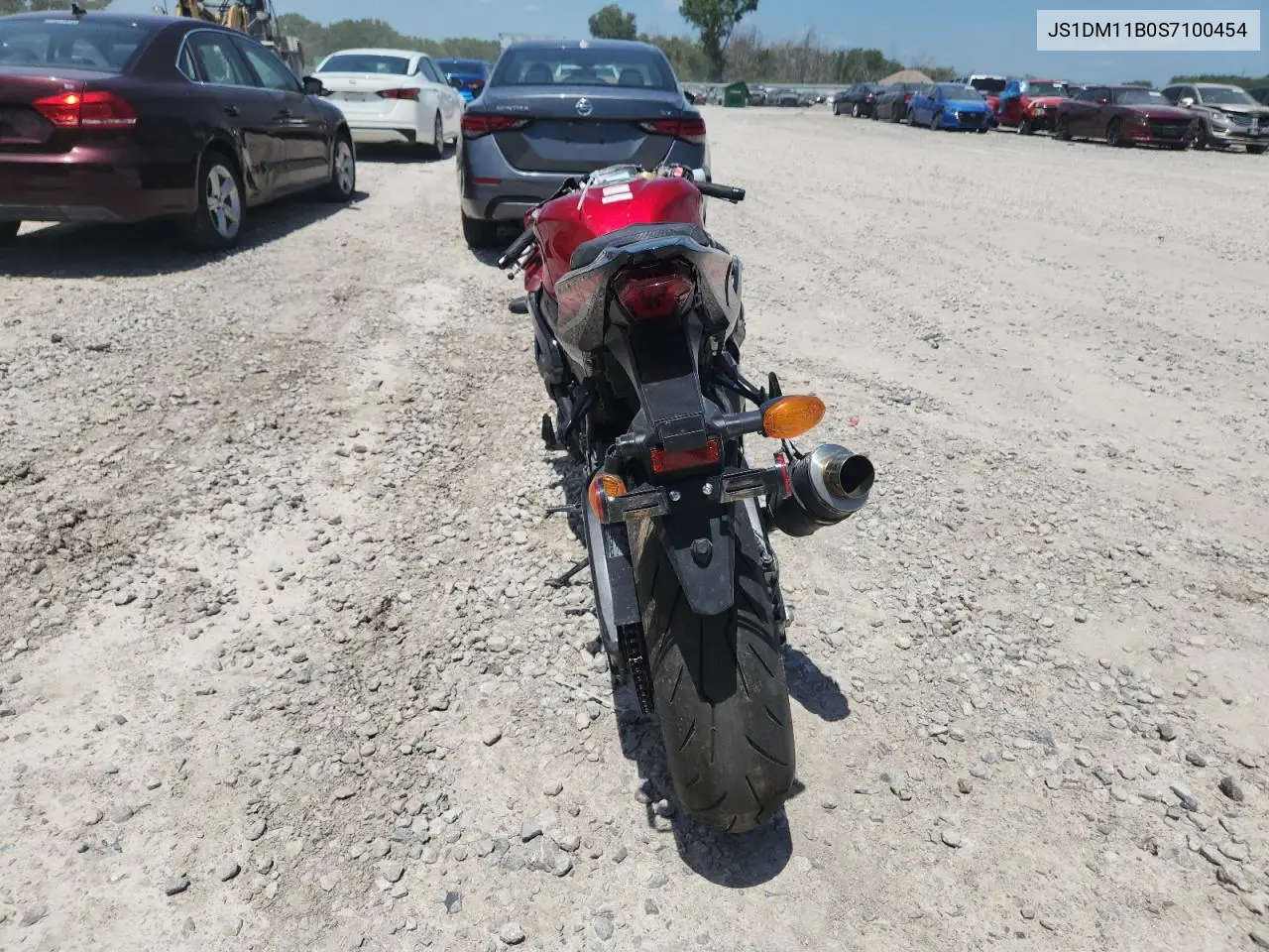 2025 Suzuki Gsx-R1000 VIN: JS1DM11B0S7100454 Lot: 61820745