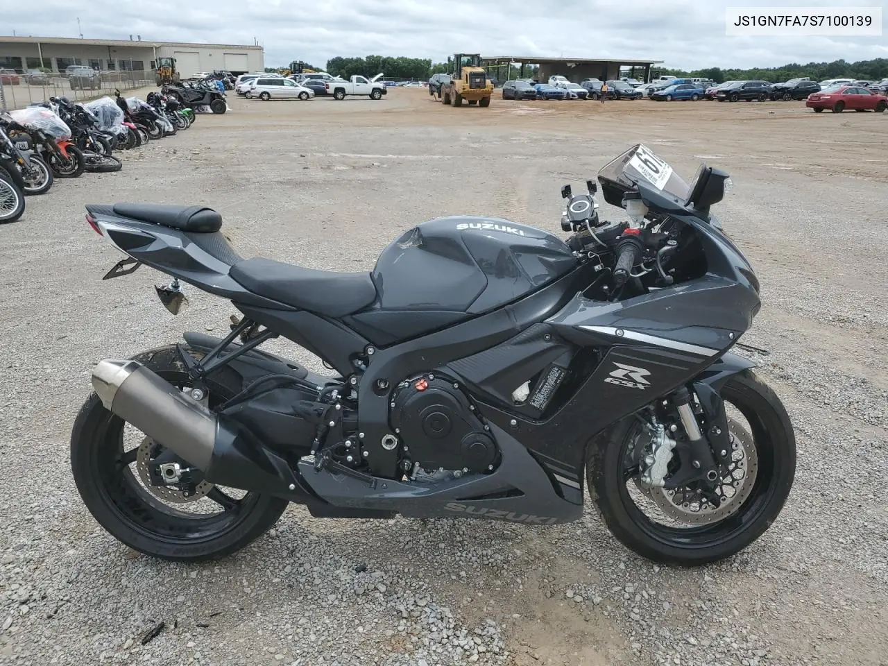 2025 Suzuki Gsx-R600 VIN: JS1GN7FA7S7100139 Lot: 61831075