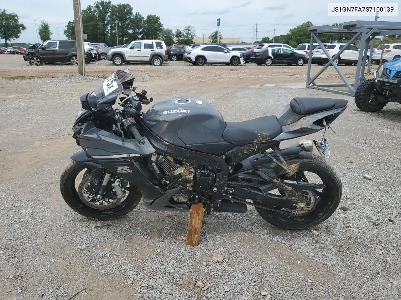2025 Suzuki Gsx-R600 VIN: JS1GN7FA7S7100139 Lot: 61831075