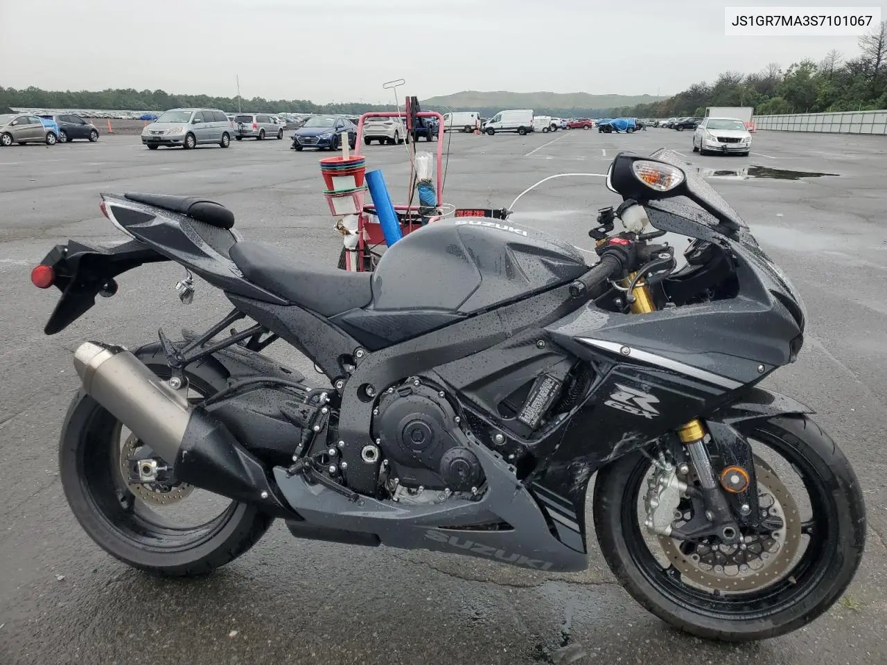 2025 Suzuki Gsx-R750 VIN: JS1GR7MA3S7101067 Lot: 63266065