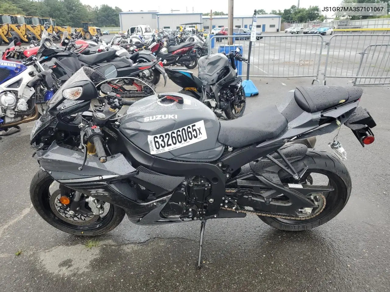 2025 Suzuki Gsx-R750 VIN: JS1GR7MA3S7101067 Lot: 63266065