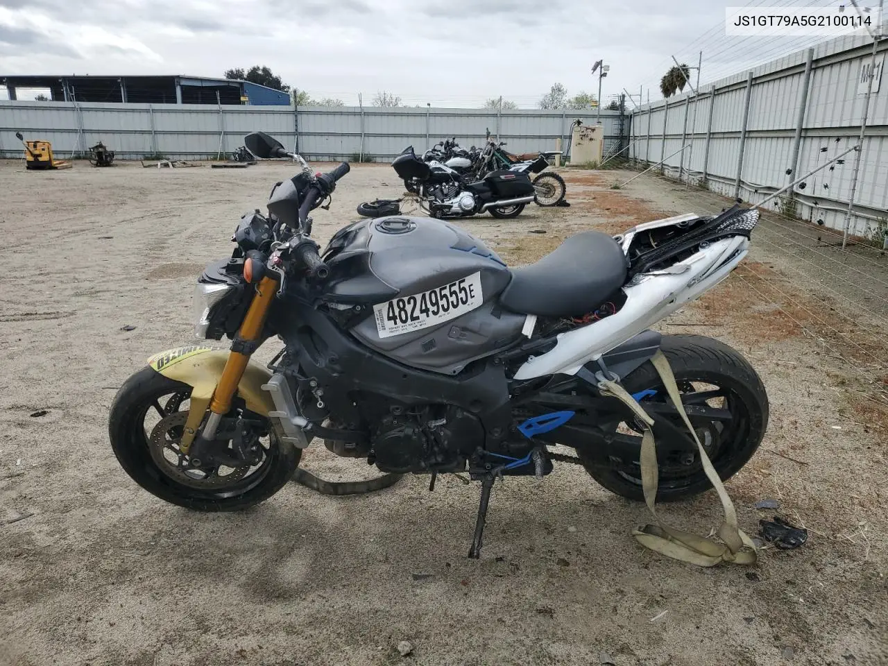 2016 Suzuki Gsx-S1000 VIN: JS1GT79A5G2100114 Lot: 48249555