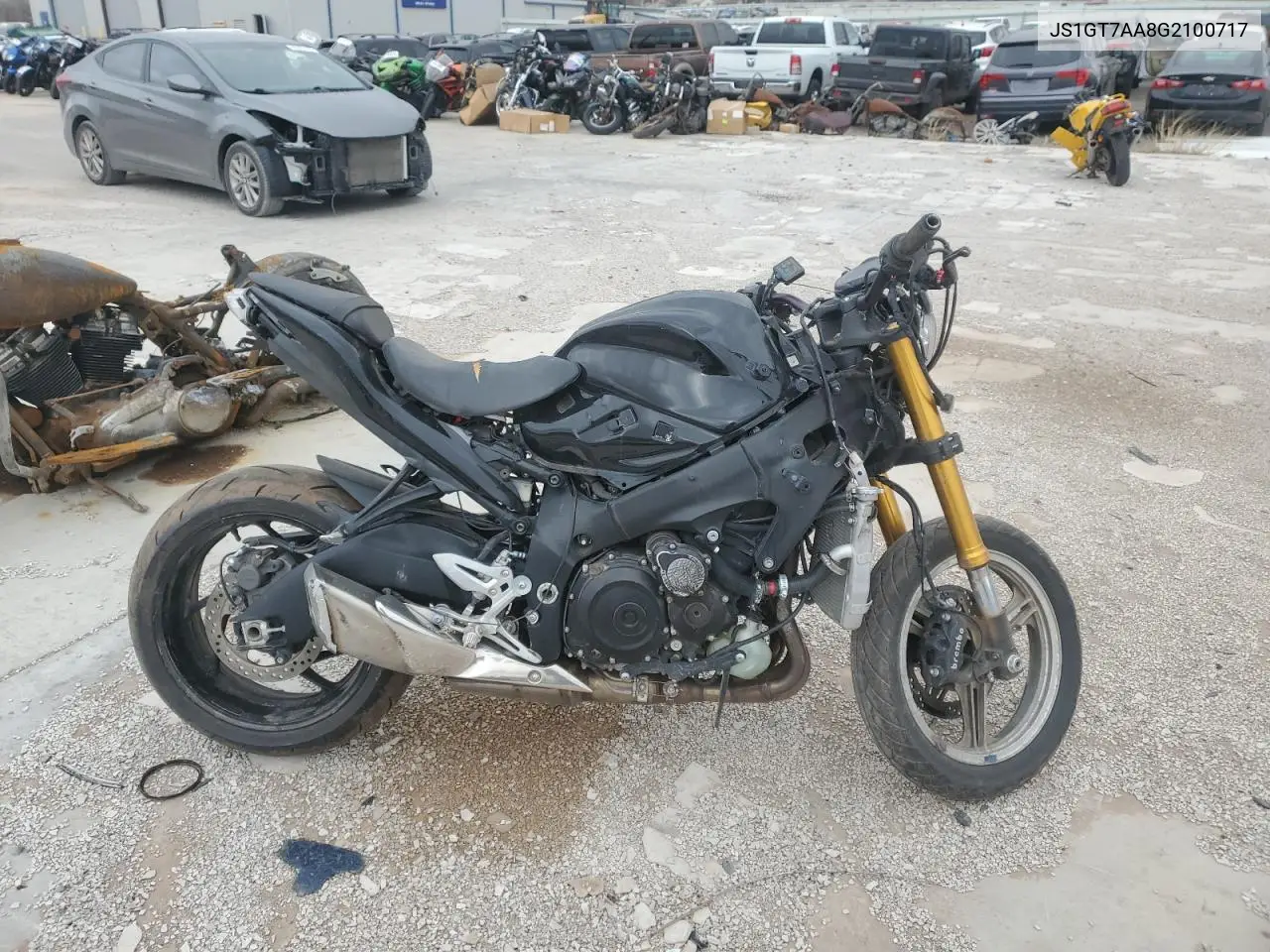 2016 Suzuki Gsx-S1000A VIN: JS1GT7AA8G2100717 Lot: 49696585