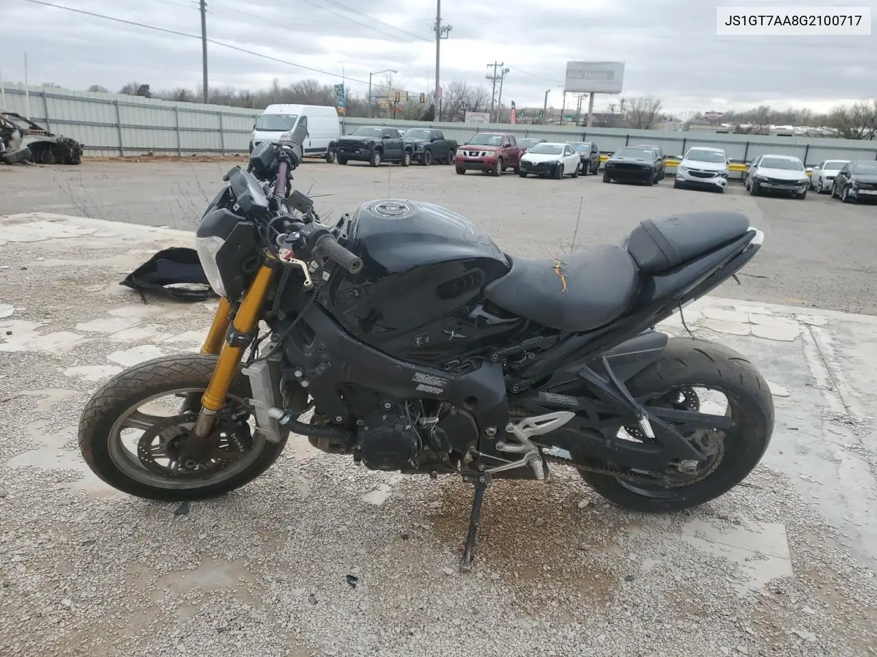 2016 Suzuki Gsx-S1000A VIN: JS1GT7AA8G2100717 Lot: 49696585