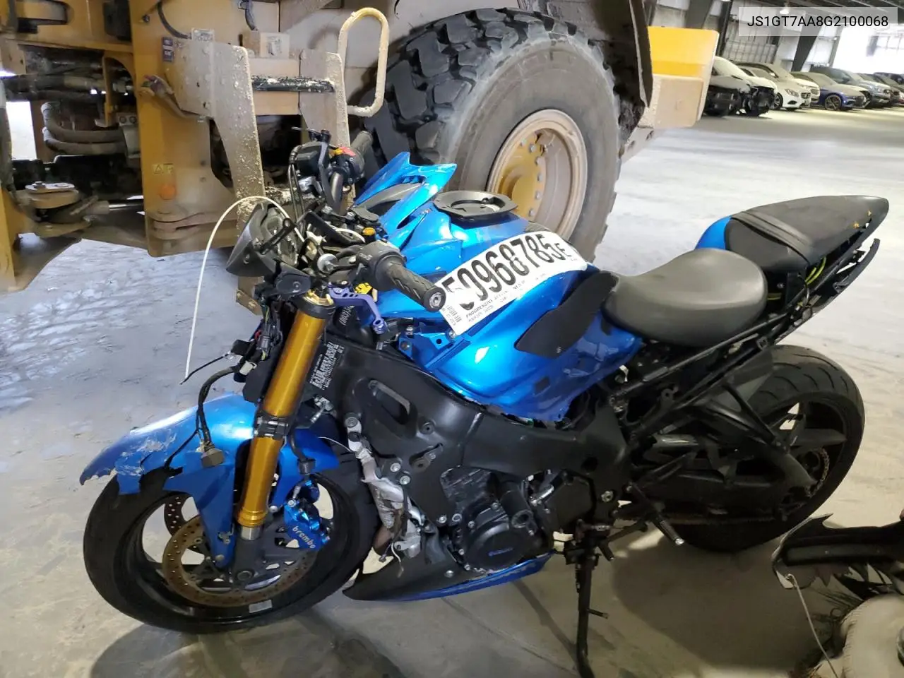 2016 Suzuki Gsx-S1000A VIN: JS1GT7AA8G2100068 Lot: 50968785