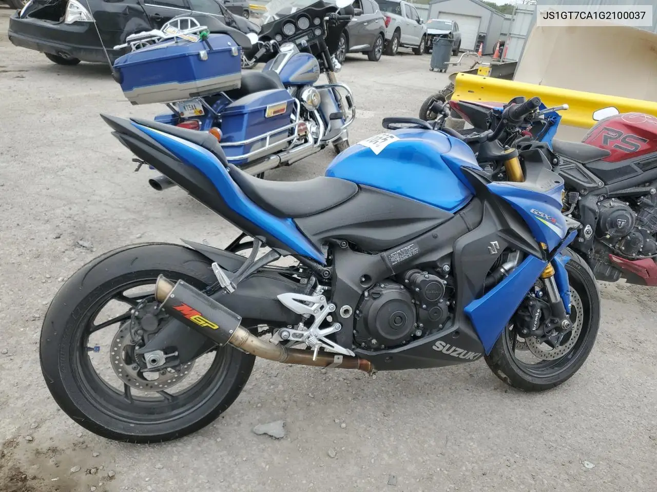 2016 Suzuki Gsx-S1000F VIN: JS1GT7CA1G2100037 Lot: 53913665