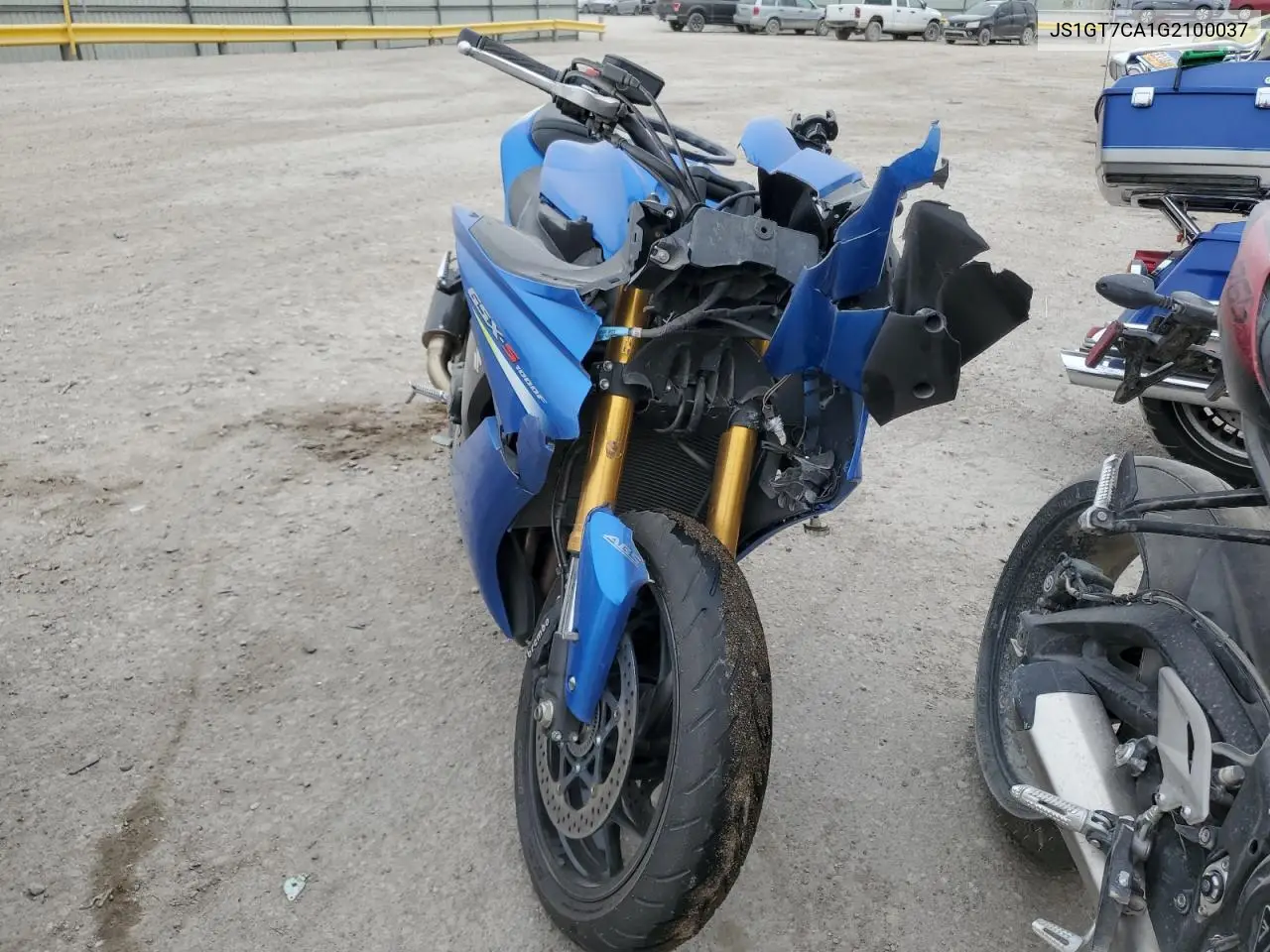 2016 Suzuki Gsx-S1000F VIN: JS1GT7CA1G2100037 Lot: 53913665