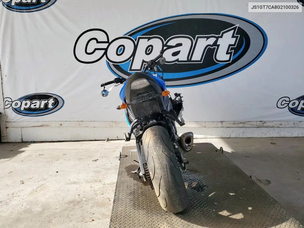 2016 Suzuki Gsx-S1000F VIN: JS1GT7CA8G2100326 Lot: 57000405