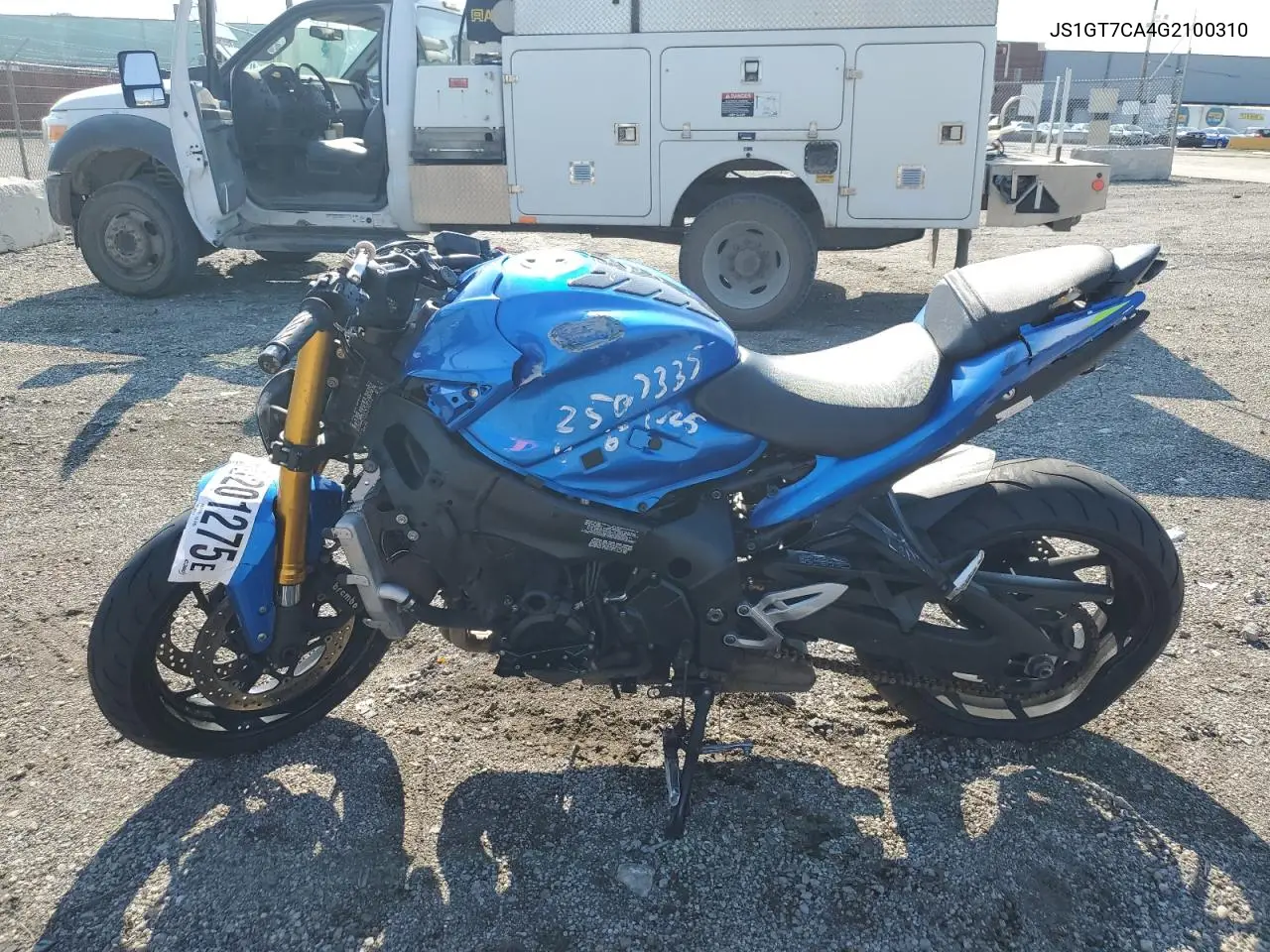 2016 Suzuki Gsx-S1000F VIN: JS1GT7CA4G2100310 Lot: 60201275