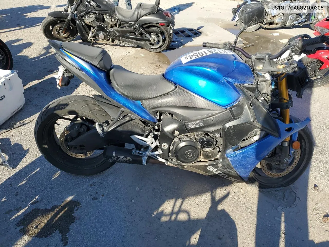 2016 Suzuki Gsx-S1000F VIN: JS1GT7CA0G2100305 Lot: 81261054