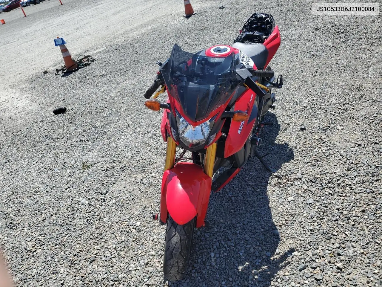 2018 Suzuki Gsx-S750 M VIN: JS1C533D6J2100084 Lot: 55632245