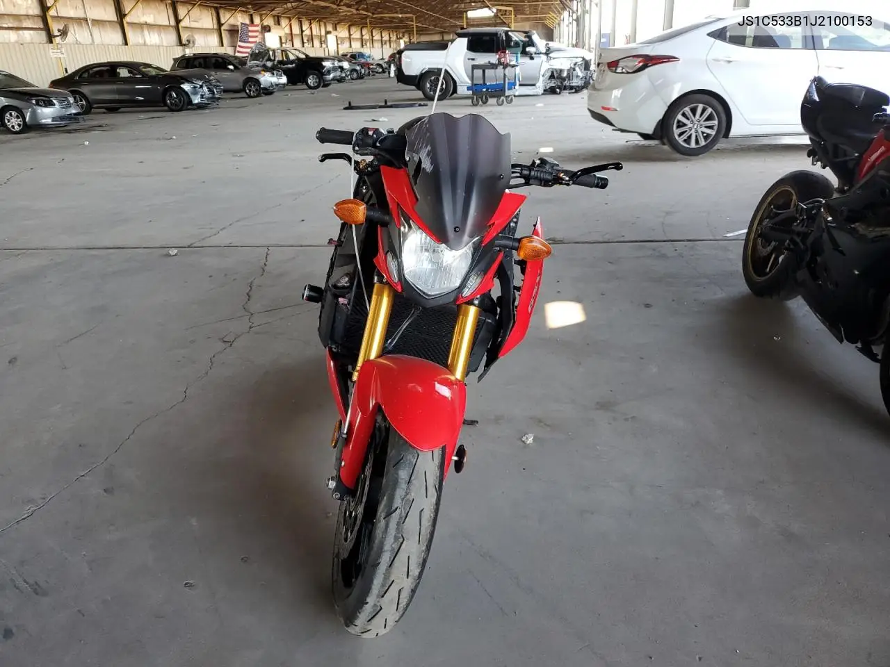 2018 Suzuki Gsx-S750 M VIN: JS1C533B1J2100153 Lot: 62693185