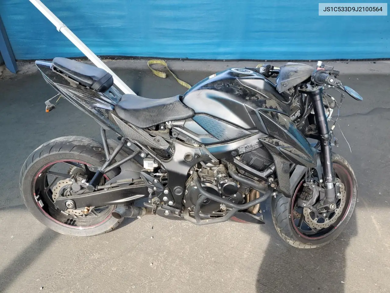 2018 Suzuki Gsx-S750 M VIN: JS1C533D9J2100564 Lot: 63308715
