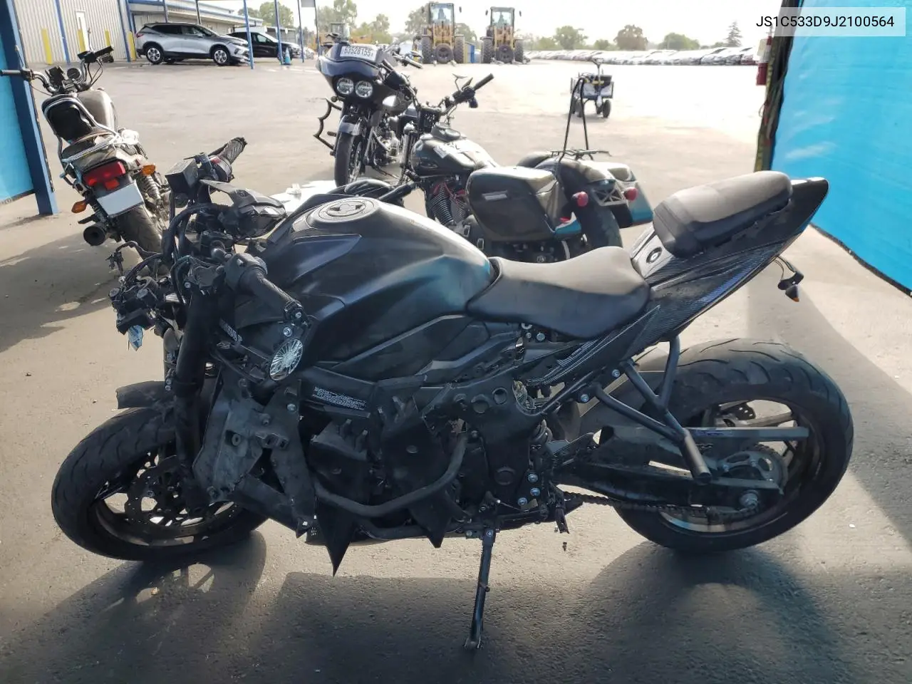 2018 Suzuki Gsx-S750 M VIN: JS1C533D9J2100564 Lot: 63308715