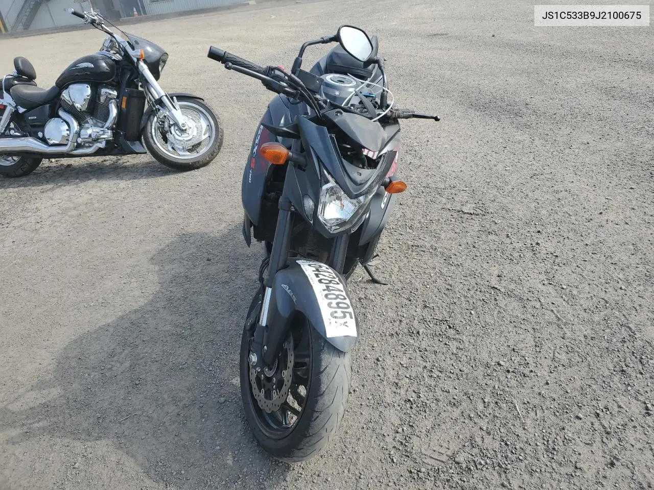 2018 Suzuki Gsx-S750 M VIN: JS1C533B9J2100675 Lot: 64284895