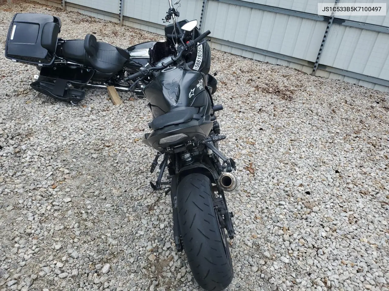 2019 Suzuki Gsx-S750 M VIN: JS1C533B5K7100497 Lot: 60256915