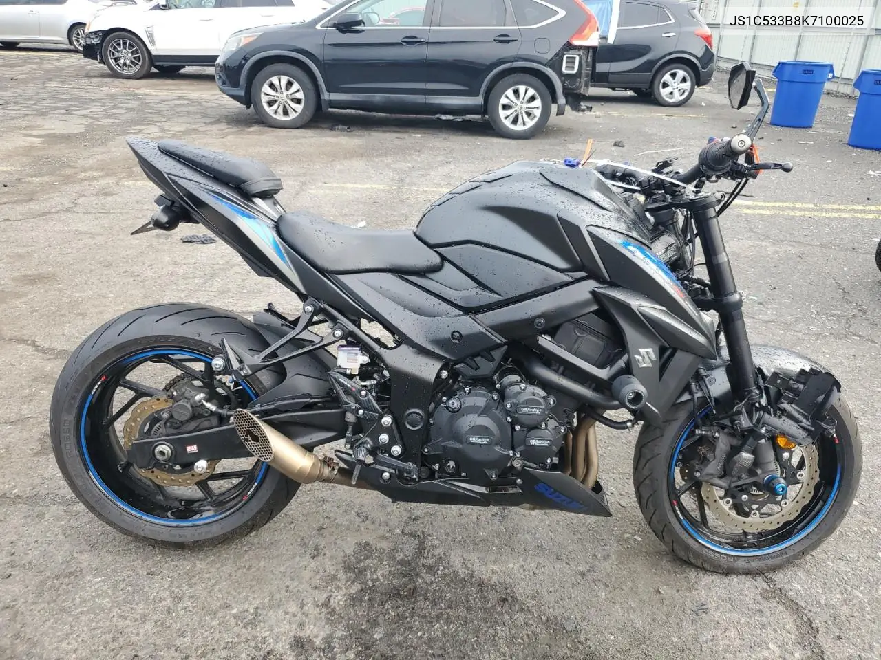 2019 Suzuki Gsx-S750 M VIN: JS1C533B8K7100025 Lot: 64179815