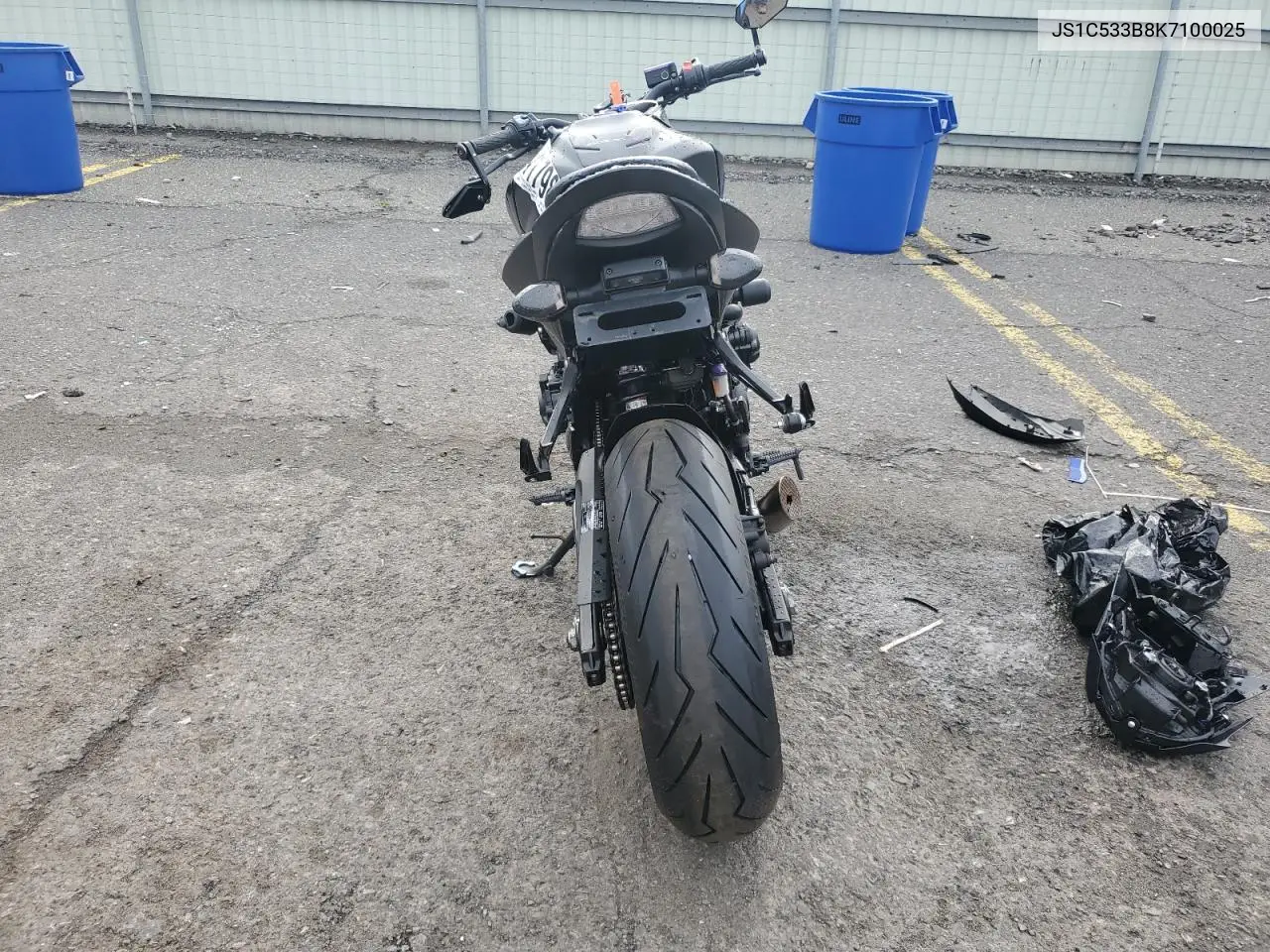 2019 Suzuki Gsx-S750 M VIN: JS1C533B8K7100025 Lot: 64179815